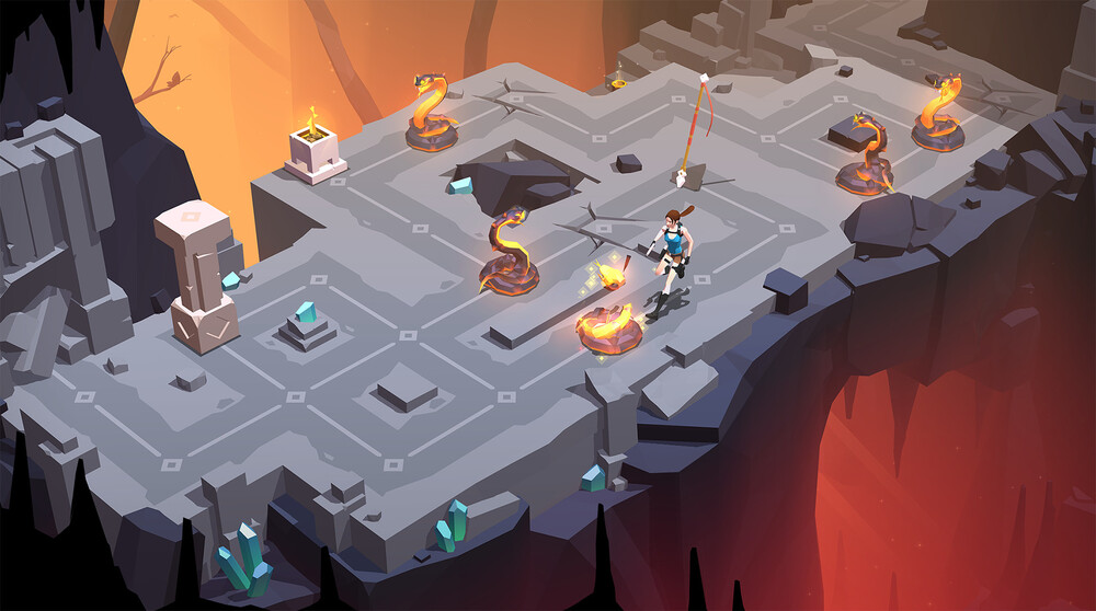 Wie man Lara Croft GO spielt