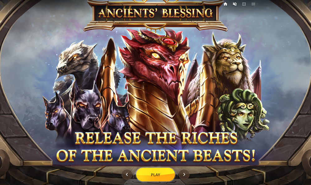 Game mechanics of the Ancients Blessing slot