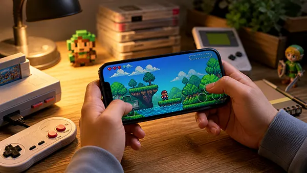 Mobiles Retro Gaming